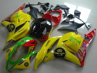 Shop 2009-2012 Honda CBR600RR Motorcycle Fairings - Yellow Red Green Glossy Black Corona Extra Canada