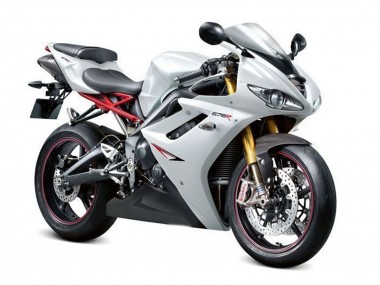 Shop 2009-2012 Triumph Daytona 675 Triple Motorcycle Fairings - Pearl White Black Canada