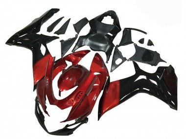 Shop 2011-2024 Suzuki GSXR 600/750 Motorcycle Fairing - Red Glossy Black Canada