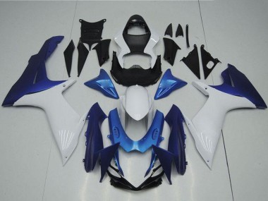 Shop 2011-2024 Suzuki GSXR 600/750 Motorcycle Fairings - White Light Blue Canada
