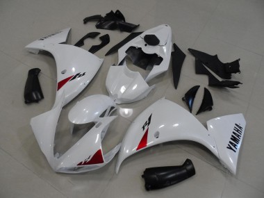 Shop 2012-2014 Yamaha YZF R1 Motorcycle Fairings - White Canada
