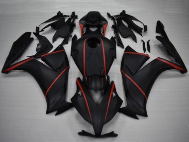 Shop 2012-2016 Honda CBR1000RR Motorcycle Fairings - Matte Black Red Canada