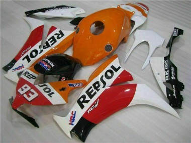 Shop 2012-2016 Honda CBR1000RR Motorcycle Fairing - White Orange Red Glossy Black HRC Repsol 93 Canada