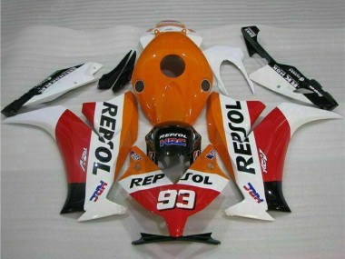Shop 2012-2016 Honda CBR1000RR Motorcycle Fairing - White Orange Red Glossy Black HRC Repsol 93 Canada