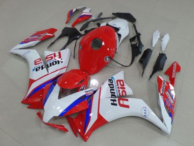 Shop 2012-2016 Honda CBR1000RR Motorcycle Fairings - White Red Blue Honda Asia Canada