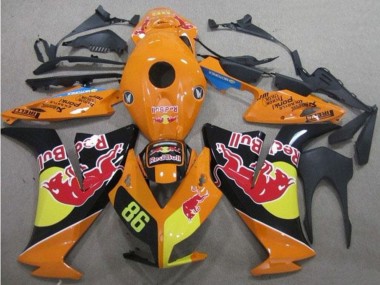 Shop 2012-2016 Honda CBR1000RR Motorcycle Fairings - Orange Yellow Glossy Black Red Bull 86 Canada