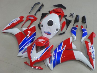Shop 2012-2016 Honda CBR1000RR Motorcycle Fairings - White Red Blue TT Legends Canada