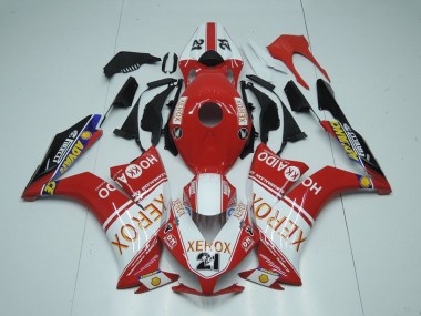 Shop 2012-2016 Honda CBR1000RR Motorcycle Fairings - White Red Glossy Black Xerox 21 Canada
