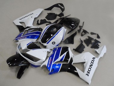 Shop 2013-2023 Honda CBR600RR Motorcycle Fairings - White Blue Glossy Black OEM Style Canada