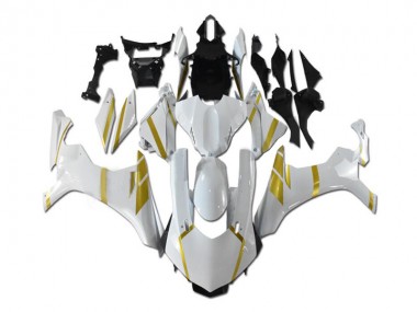 Shop 2015-2019 Yamaha YZF R1 Motorcycle Fairings - White Gold Canada