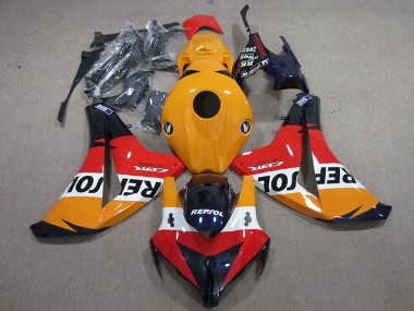Shop 2008-2011 Honda CBR1000RR Motorcycle Fairings Kits - Orange White Red Glossy Black Repsol Canada