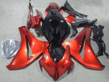 Shop 2008-2011 Honda CBR1000RR Motorcycle Fairings Kits - Red Glossy Black Canada