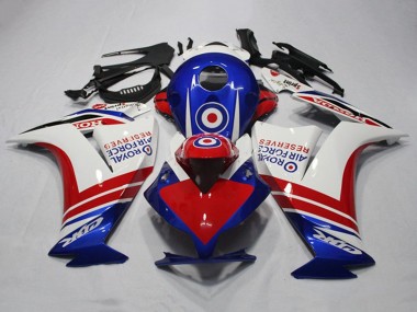 Shop 2012-2016 Honda CBR1000RR Motorcycle Fairings - White Red Blue Royal Air Force Reserves Canada