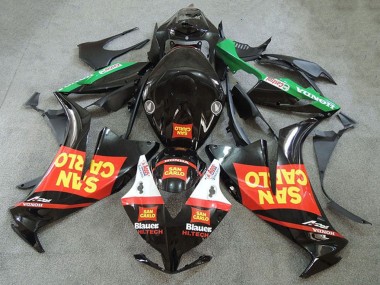 Shop 2012-2016 Honda CBR1000RR Motorcycle Fairings - Red Green Yellow Glossy Black San Carlo Canada