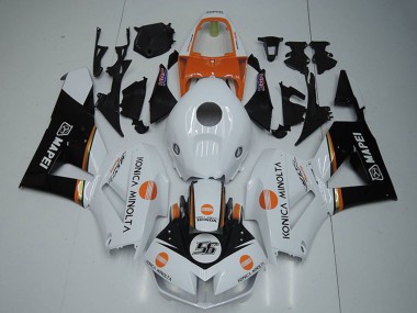 Shop 2012-2016 Honda CBR1000RR Motorcycle Fairings - White Orange Glossy Black Konica Minolta 56 Canada