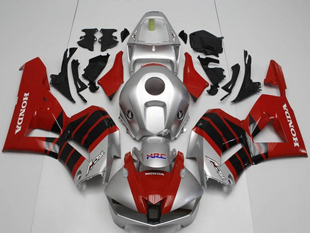 2012-2016 Honda CBR1000RR Motorcycle Fairings - Silver Red Black HRC Canada
