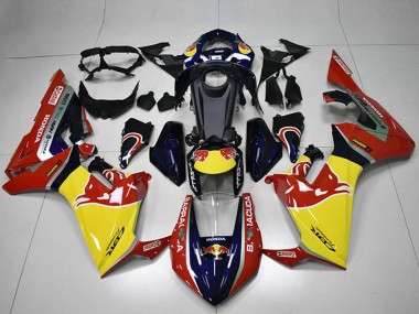 Shop 2017-2023 Honda CBR1000RR Motorcycle Fairings - Blue Yellow Glossy Black Red Bull Canada