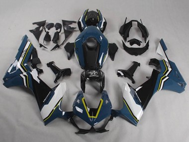 Shop 2017-2023 Honda CBR1000RR Motorcycle Fairings - Blue White Yellow Glossy Black Shocker Canada