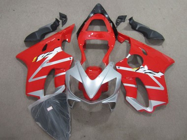 Shop 2001-2003 Honda CBR600 F4i Bike Fairings - Silver Red Canada