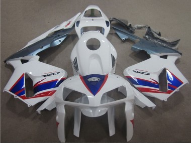 Shop 2005-2006 Honda CBR600RR Motorcycle Fairings - White Blue Red Silver Canada