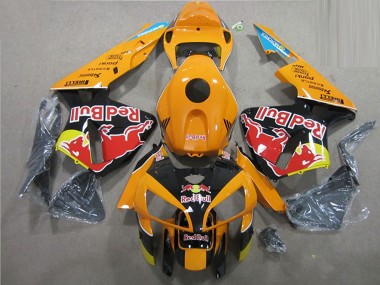 Shop 2005-2006 Honda CBR600RR Motorcycle Fairings - Orange Black Red Bull Canada