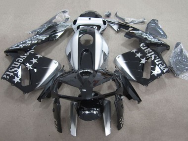 Shop 2007-2008 Honda CBR600RR Motorcycle Fairings - Silver Glossy Black SevenStars Canada
