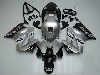 Shop 2002-2013 Honda VFR 800 Motorcycle Fairings - Silver White Glossy Black Repsol Canada