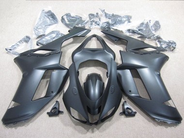 Shop 2007-2008 Kawasaki ZX6R Bike Fairings - Black Canada