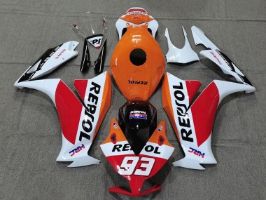 Shop 2012-2016 Honda CBR1000RR Motorcycle Fairings - White Orange Red Glossy Black HRC Repsol 93 Canada