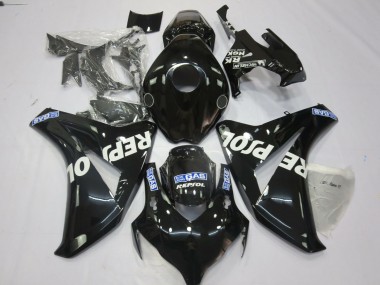 Shop 2008-2011 Honda CBR1000RR Motorcycle Fairings - Glossy Black Blue White Repsol Canada
