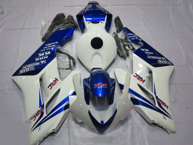 Shop 2004-2005 Honda CBR1000RR Motorcycle Fairings - White Blue HRC Canada