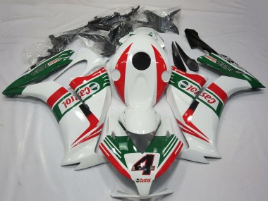 Shop 2012-2016 Honda CBR1000RR Motorcycle Fairings - White Red Green Castrol 4 Canada
