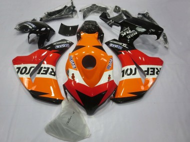 Shop 2008-2011 Honda CBR1000RR Bike Fairings - Orange White Red Glossy Black Repsol Canada
