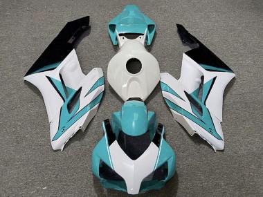Shop 2004-2005 Honda CBR1000RR Motorcycle Fairings - White Cyan Blue Glossy Black Canada