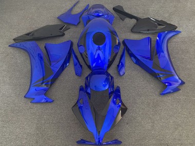 Shop 2012-2016 Honda CBR1000RR Motorcycle Fairing Kits - Blue Glossy Black Canada