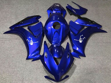 Shop 2012-2016 Honda CBR1000RR Motorcycle Fairing - Blue Glossy Black Canada