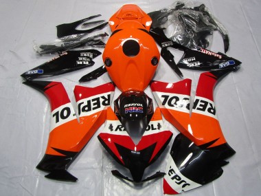 Shop 2012-2016 Honda CBR1000RR Motorcycle Fairings - Orange White Red Glossy Black Repsol Canada