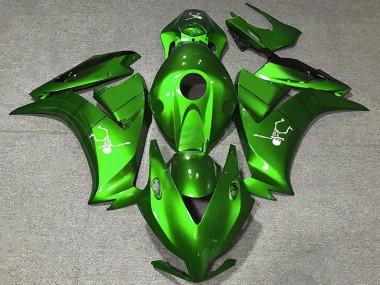 Shop 2012-2016 Honda CBR1000RR Motorcycle Fairings - Electric Green Glossy Black Canada