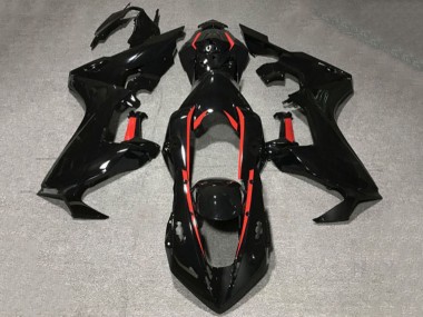 Shop 2017-2023 Honda CBR1000RR Motorcycle Fairings - Glossy Black with Red Lining Canada