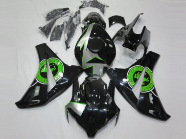 Shop 2008-2011 Honda CBR1000RR Motorcycle Fairings - Silver Green Glossy Black Canada