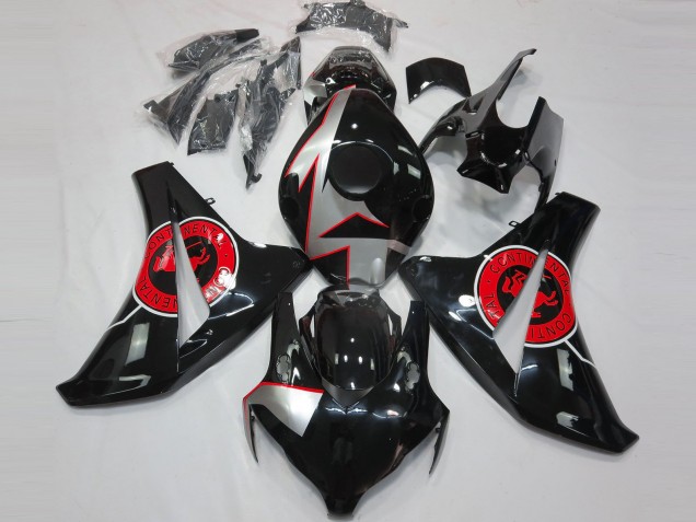 2008-2011 Honda CBR1000RR Motorcycle Fairings - Silver Red Glossy Black Canada