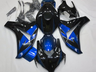 Shop 2008-2011 Honda CBR1000RR Motorcycle Fairings - Blue Glossy Black Canada