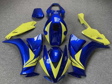 Shop 2012-2016 Honda CBR1000RR Motorcycle Fairings - Blue High Vis Yellow Canada