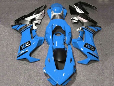 Shop 2017-2023 Honda CBR1000RR Motorcycle Fairings - Blue White Silver Glossy Black DSI Canada