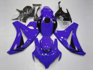 Shop 2008-2011 Honda CBR1000RR Motorcycle Fairings - Blue Glossy Black OEM Style Canada