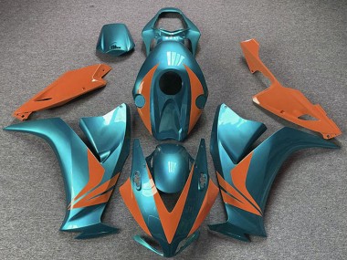 Shop 2012-2016 Honda CBR1000RR Motorcycle Fairings - Cyan Blue Orange Canada