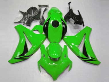 Shop 2008-2011 Honda CBR1000RR Motorcycle Fairings - Green Glossy Black OEM Style Canada
