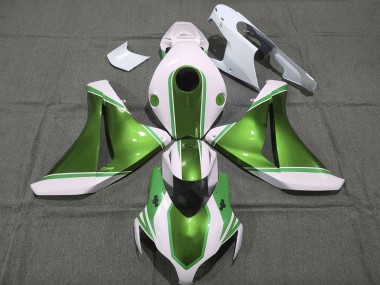 Shop 2008-2011 Honda CBR1000RR Motorcycle Fairings - White Glossy Pearl Green Canada
