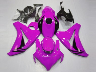 Shop 2008-2011 Honda CBR1000RR Motorcycle Fairings - Pink Glossy Black OEM Style Canada