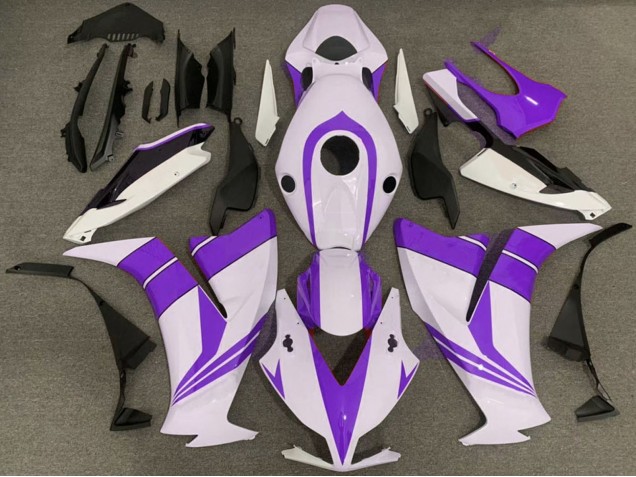 2012-2016 Honda CBR1000RR Motorcycle Fairings - White Purple Canada